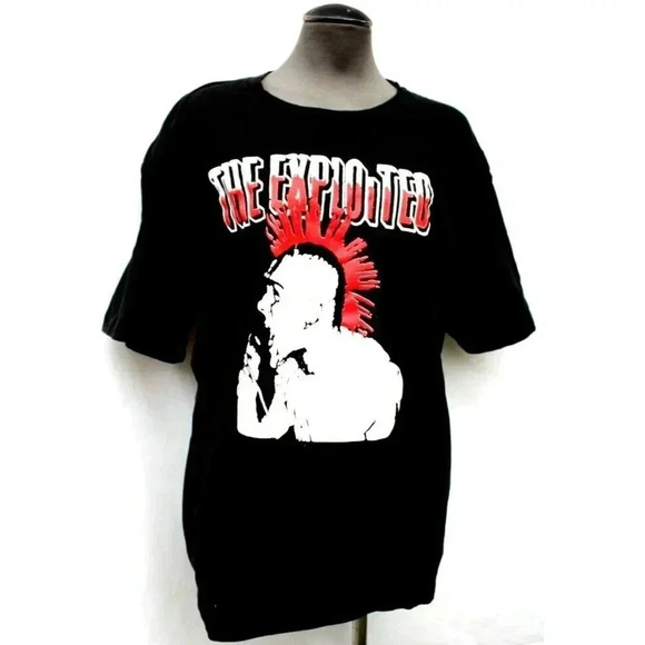 Vtg The Exploited Rock Band Tour Music Tour Concert T-Shirt Mens Size X-Large - Picture 1 of 2